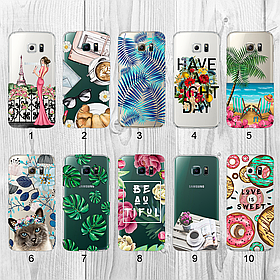 Силіконовий чохол з малюнком для Samsung Galaxy S6 G920 / Galaxy S6 Duos G920D (new collection)