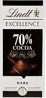 Lindt 70 % какао Чёрный Швейцарский шоколад 100g