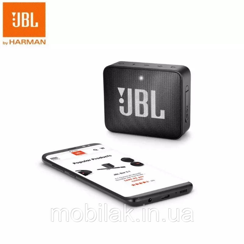 Портативна бездротова міні-Колонка JBL Go 2