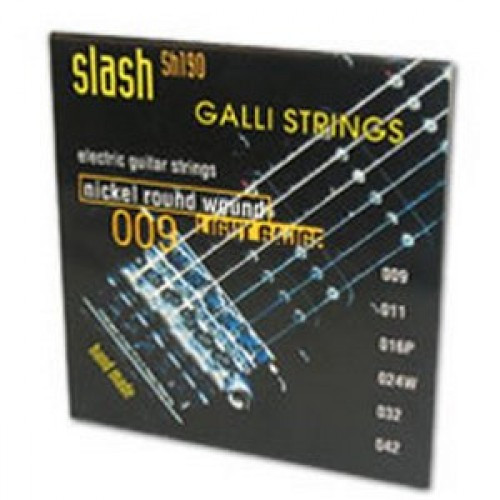 Струни для електрогітари GALLI Slash SH190 Extra Light, фото 1