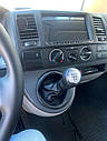 Ручка кпп з чохлом лаштунки 5 ступенів VW Volkswagen Transporter T5 сіра, фото 7