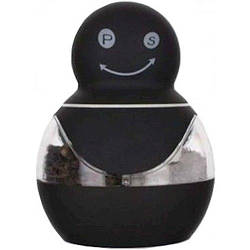 Млин подвійний для солі і перцю чорний, пластик / нерж.ст, CULINARIA Banquet