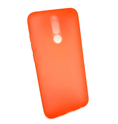 Чохол для Xiaomi Redmi 8 накладка силіконовий протиударний Latex червоний, фото 1