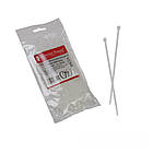 Стяжка кабельна 3х150 мм, 100 шт., білий