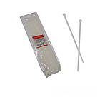 Стяжка кабельна 4х250 мм, 100 шт., білий