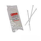 Стяжка кабельна 5х160 мм, 100 шт., білий