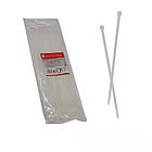 Стяжка кабельна 5х300 мм, 100 шт., білий