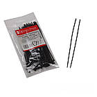 Стяжка кабельна 3х150 мм, 100 шт., чорний