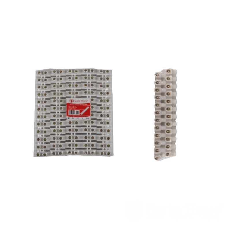 Клемна колодка 25 мм2 60A, поліпропілен, фото 1