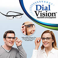 Очки с регулировкой линз Dial Vision (от -6D до +3D) (GIPNS), Очки для зрения, Регулируемые очки