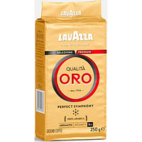 Кофе молотый Lavazza Qualita Oro 250гр 100% Арабика Лавацца Оригинал "золотистая" Италия