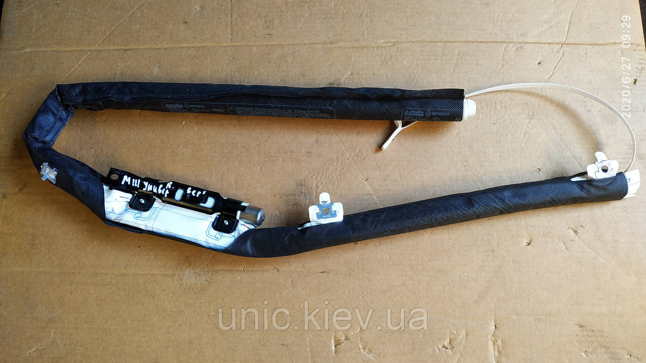 Подушка (шторка) AirBag у дах бокова права Рено Меган 3 б/в