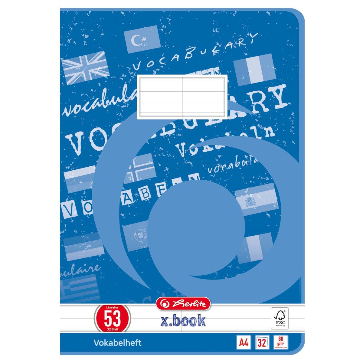 Зошит-словник herlitz