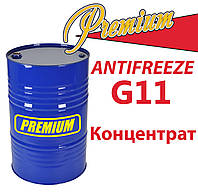 Антифриз G11 Green концентрат бочка (зеленый) TM Premium 200 л