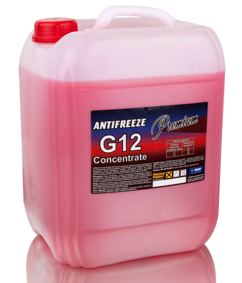 Антифриз G12 концепт Red TM Premium 10 кг