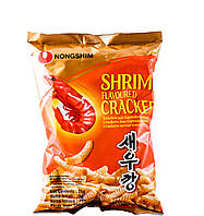 Крекер креветочный Cracker Shrimp Flavoured NONGSHIM 75 г