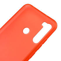 Чохол для Xiaomi Redmi Note 8 накладка Latex бампер захисний силіконовий червоний, фото 4