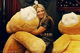Велика м'яка іграшка ведмідь Умка 180 см медовий, фото 2