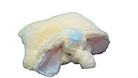 Подушка-игрушка Алина Слон 55 см персиковый