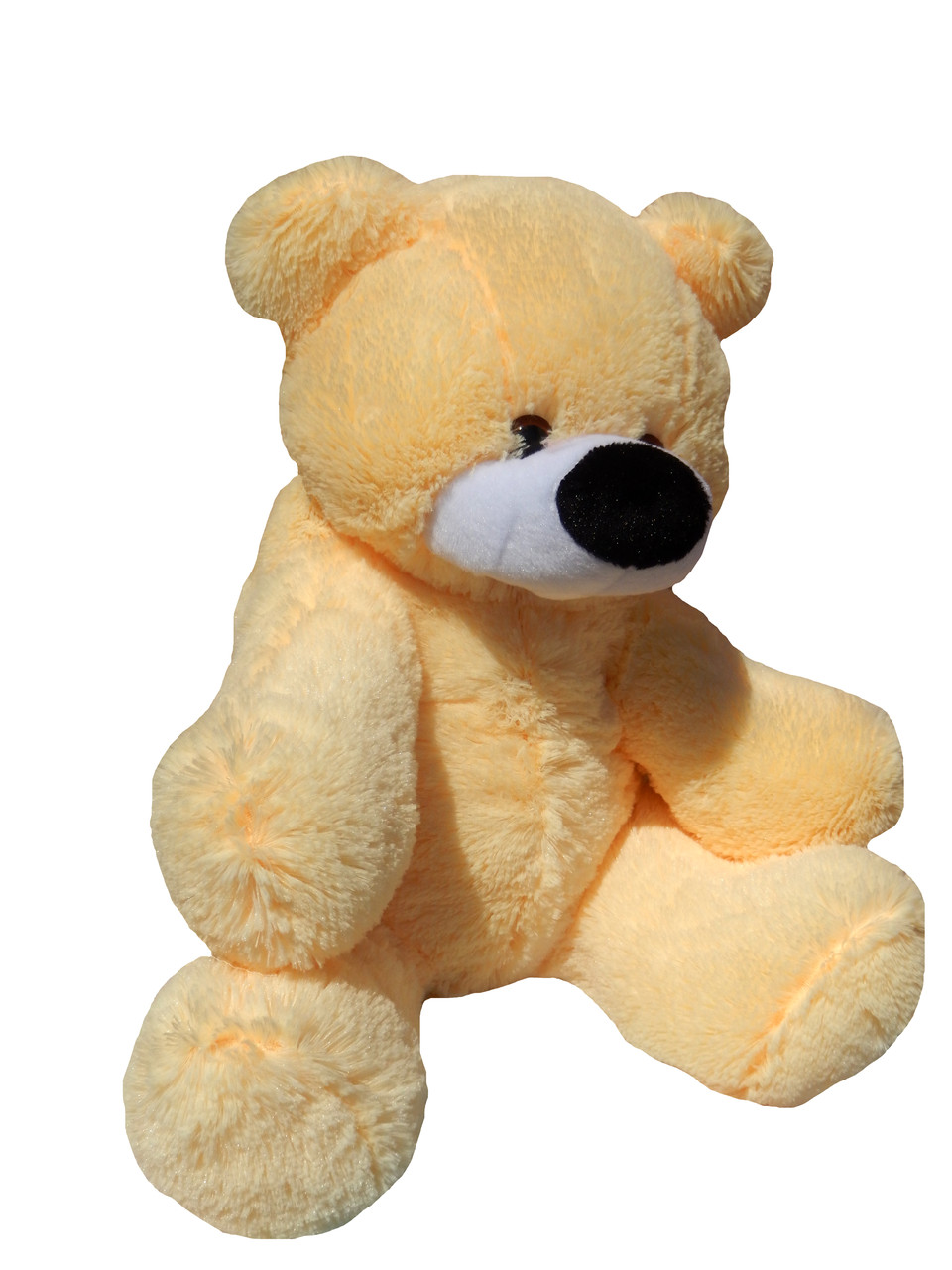 М'яка іграшка Ведмідь Аліна Бублик 95 см персиковий