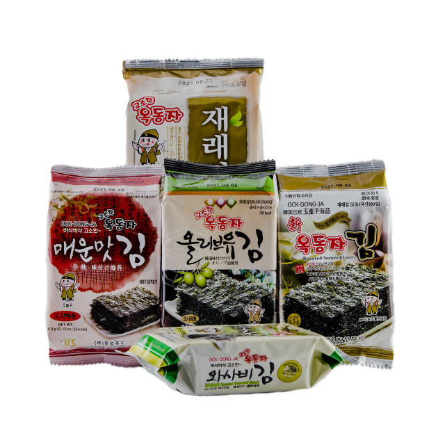 Нори снек с васаби OCK-DONG-JA 4,5 г 