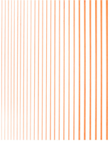 Гнучка пряма стрічка для нігтів ОРАНЖОВИЙ НЕОН