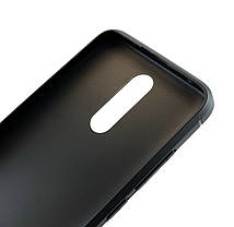 Чохол для Xiaomi Redmi 8 накладка Hoco Carbon силіконовий протиударний чорний, фото 4