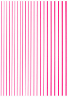 Гнучка пряма стрічка для нігтів МАЛІНОВИЙ НЕОН