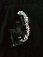 Браслет з бісеру "Срібне сяйво" – елегантна прикраса ручної роботи