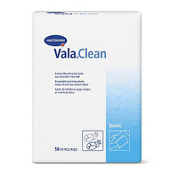 Одноразові рукавиці для миття Vala®Clean basic, 50 шт./пач.