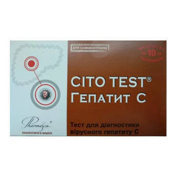 Експрес-тест CITO TEST® для виявлення антитіл HCV до вірусу гепатиту С