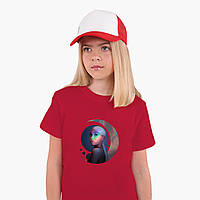 Дитяча футболка для дівчаток Аріана Гранде (Ariana Grande) (25186-1622) Червоний