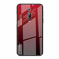 Защитный чехол Deexe Gradient Color для Xiaomi Mi 9T / Mi 9T Pro / Redmi K20 / Redmi K20 Pro - Red / Black