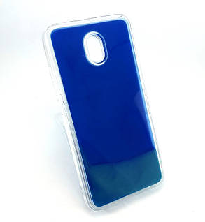 Чохол для Xiaomi Redmi 8A накладка 3D Aqua Color Sand бампер протиударний синій, фото 1