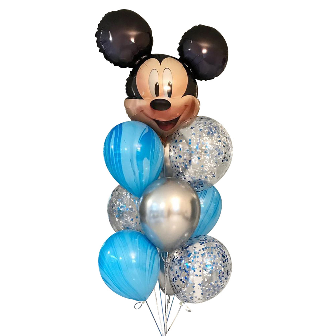 Кульки повітряні на день народження з фігурою Міккі Маус