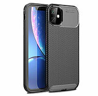 Защитный чехол Deexe Fusion для iPhone 11 - Black