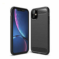 Защитный чехол UniCase Carbon для iPhone 11 - Black