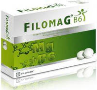 Filomag B6 - при дефицитах магния, витамина В6, 80 таб.