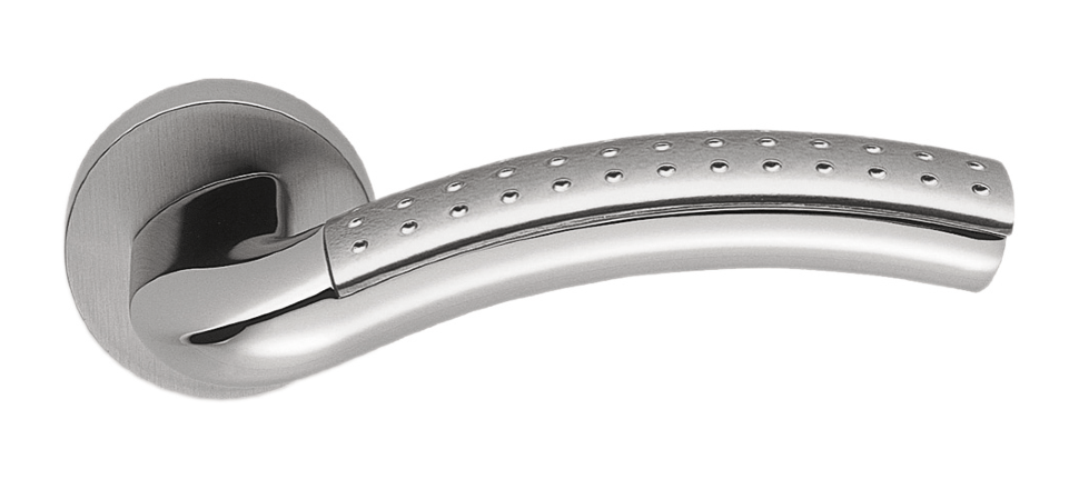 Дверна ручка Colombo Milla LC 41 хром/матовий хром., фото 1