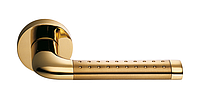 Дверная ручка Colombo Tailla полированная латунь/матовое золото