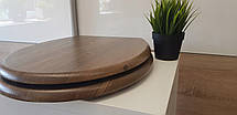 Сидіння для унітаза дерев'яне, стільчик Comfort Wooden — колір волоський горіх, фото 6