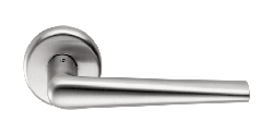 Дверна ручка Colombo Design Robotre матовий хром
