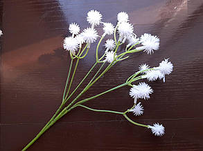 Гілки пластик "Колючки" білий 7 гілок на ніжці