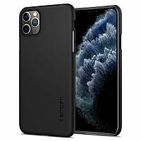 Защитный чехол Spigen (SGP) Thin Fit для iPhone 11 Pro Max - Black