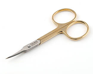 Ножиці для кутикули Zauber золоті 01-155G