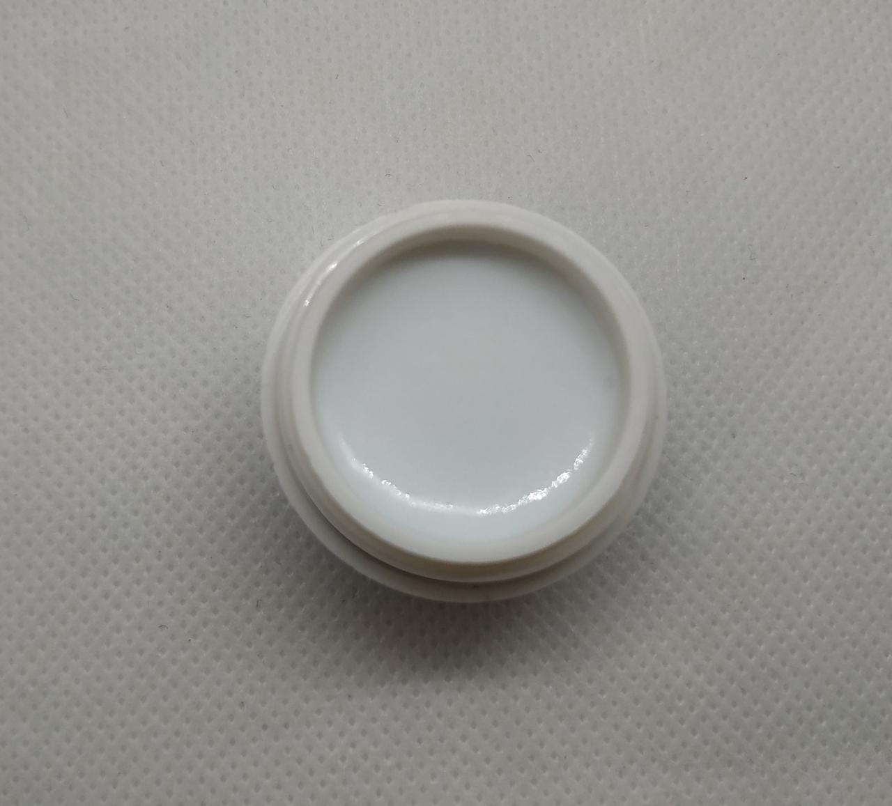 Полігель PolyGel City Nail для нарощування, зміцнення й ремонту нігтів 01 білий 5 мл у баночці, фото 1