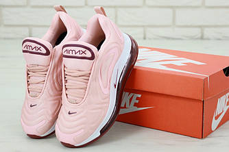 Жіночі кросівки Nike Air Max 720 Pink Найк Аір Макс рожеві