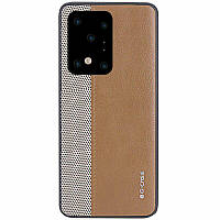 Защитный чехол G-Case Earl Series для Samsung Galaxy S20 Ultra (G988) - Brown