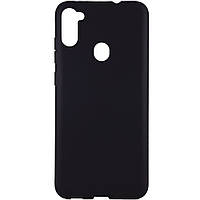Тонкий силіконовий чохол для Samsung Galaxy A11 (SM-A115), Epik, чорний