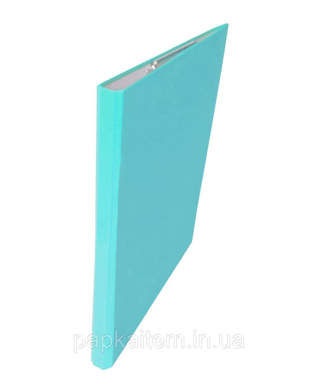 Папка із затиском Clipboard, А4, 25 мм, PP-покриття Блакитний